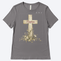 Matthew 6:25 Watercolor Cross T-Shirt Design-PNG Digital Download
