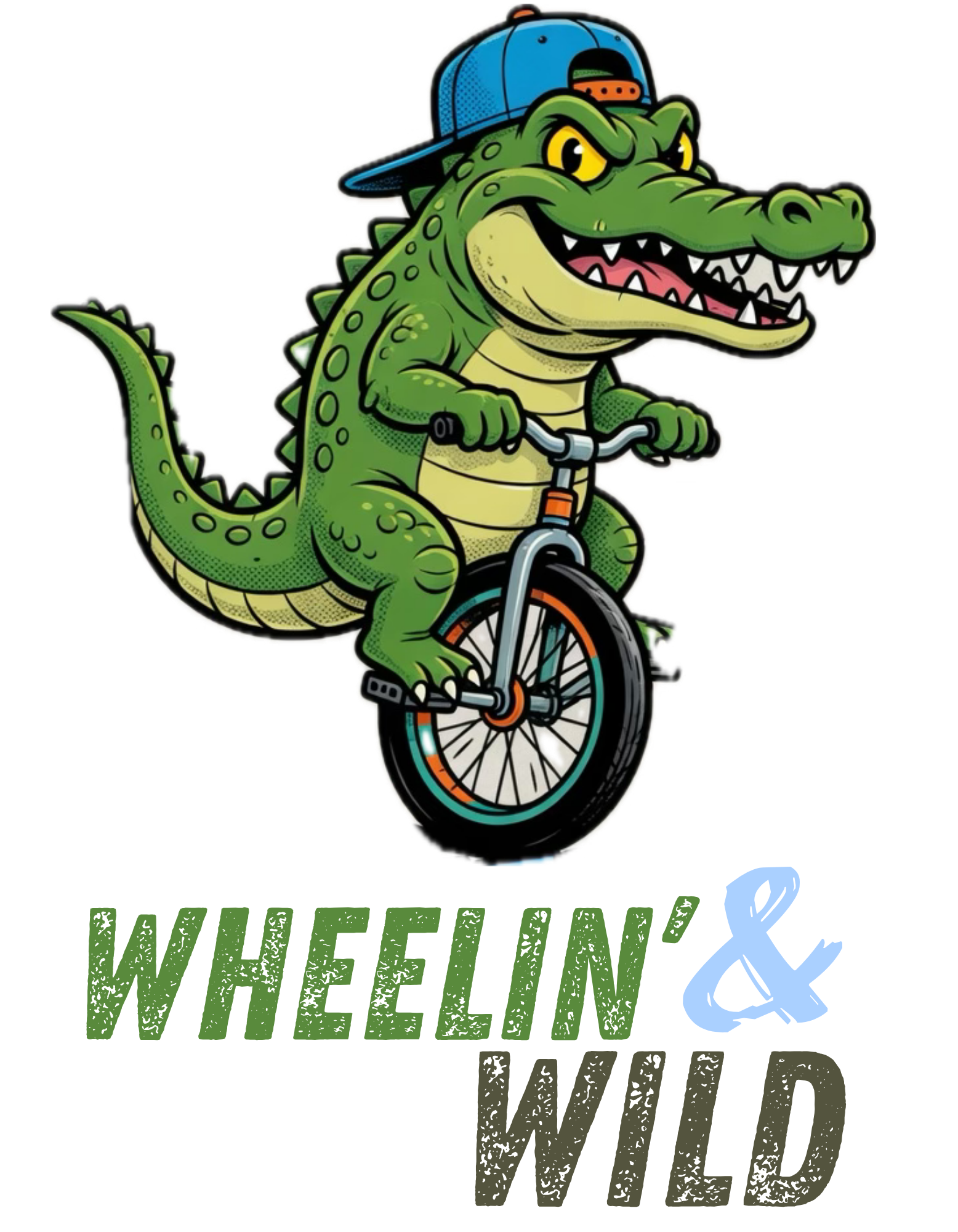 Wheelin' & Wild Kids Boy Shirt Digital Download